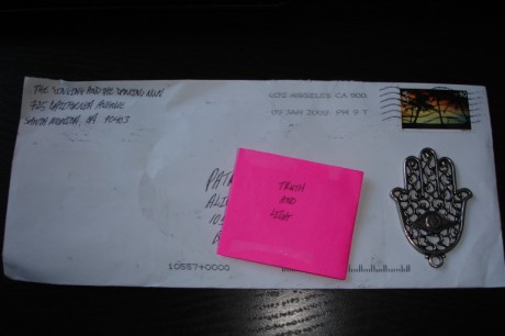 Post von der singenden und tanzenden Nonne
