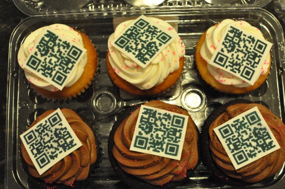 QR Code Cupcakes (By Amber Case)